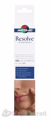 MASTER AID Resolve Silikónový gél na jazvy 50 ml