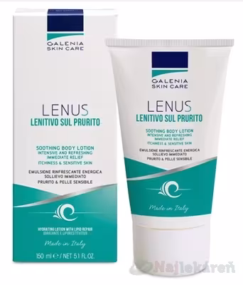 GALENIA LENUS LENITIVO SUL PRURITO telové mlieko, svrbivá pokožka 1x150 ml