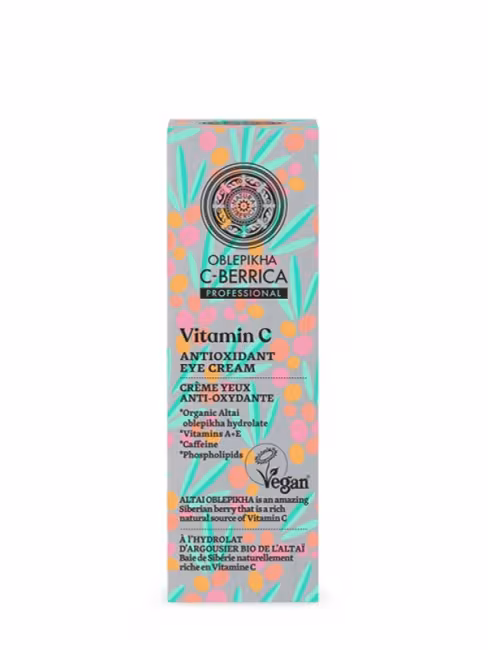 Rakytník C-Berrica - Antioxidačný očný krém NATURA SIBERICA 30 ml 