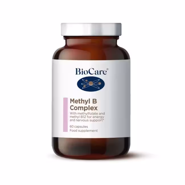 BioCare - Methyl B Complex - vitamín B komplex, 60 kapsúl