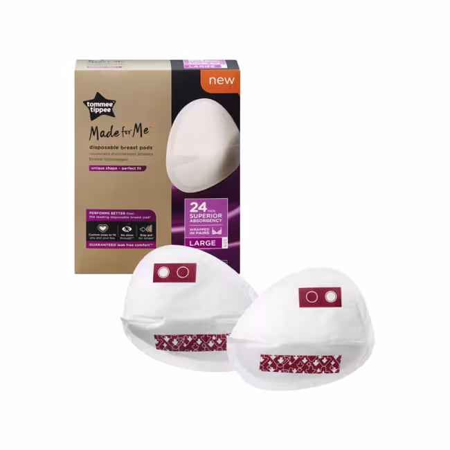 Tommee Tippee Vložky do podprsenky Made for Me 24 ks veľ. L