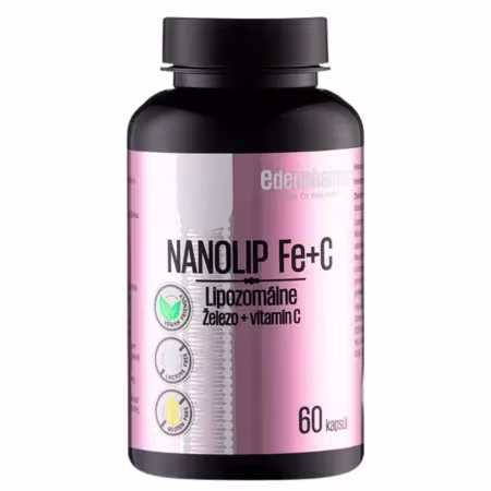 EDENPHARMA NANOLIP Fe + C 60 kapsúl