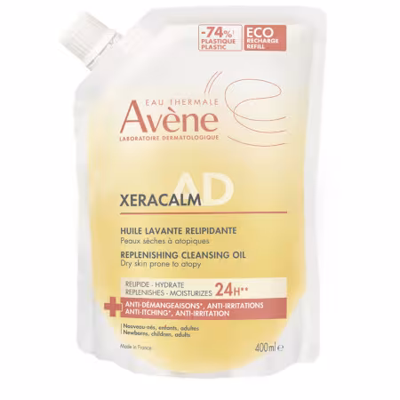 AVENE XeraCalm A.D Relipidačný umývací olej 400 ml
