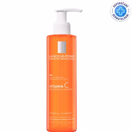 LA ROCHE-POSAY Vitamín C penivý čistiaci gél 200 ml