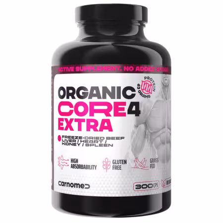 CARNOMED Organic core4 extra 300 kapsúl