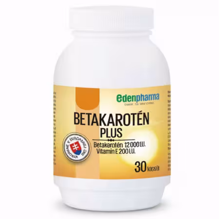 EDENPHARMA Betakarotén plus 30 kapsúl