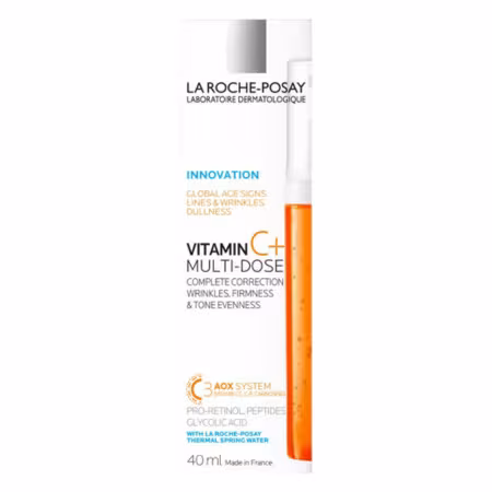 LA ROCHE-POSAY Posay vitamin C+ multi-dose gél proti starnutiu pre všetky typy pleti 40 ml