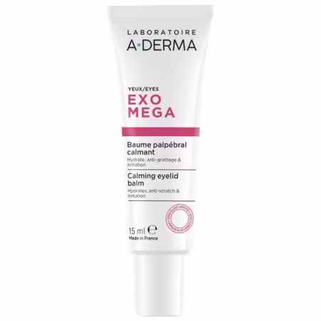 A-DERMA Exomega upokojujúci balzam na očné okolie 15 ml