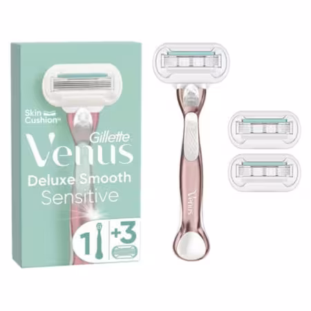 GILLETTE Venus deluxe smooth sensitive rosegold set