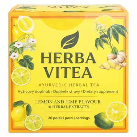 HERBAVITEA Ajurvédsky bylinný čaj 20 x 4 g