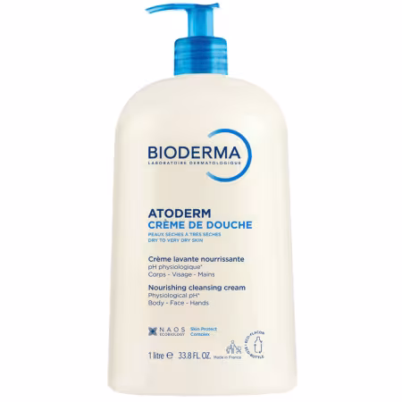 BIODERMA Atoderm sprchový krém normálna a suchá pokožka 1 l