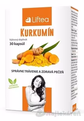 Liftea Kurkumín inov. 2022 30 kapsúl