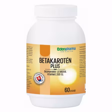 EDENPHARMA Betakarotén Plus 60 kapsúl