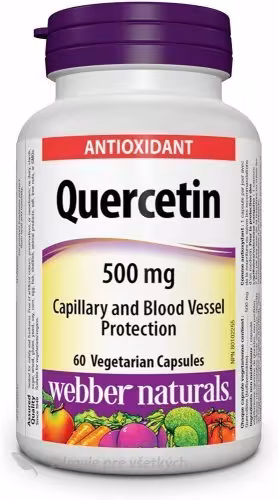 Webber Naturals Quercetin 500mg 60 kapsúl