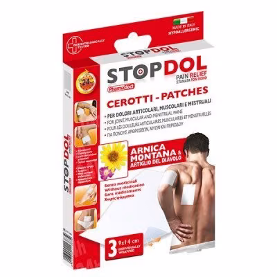 STOPDOL náplasti proti bolesti 9 x 14 cm 3 ks