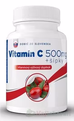 Dobré z SK Vitamín C 500 mg + šípky 100 ks