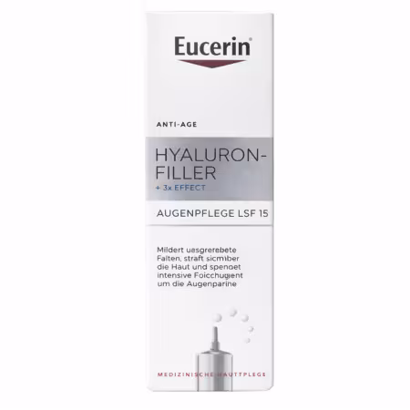 EUCERIN Hyaluron filler+ 3xeffect očný krém SPF15 15 ml