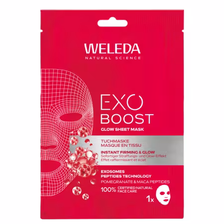 WELEDA Exo boost spevňujúca maska granátové jablko a maca-peptidy 20 ml