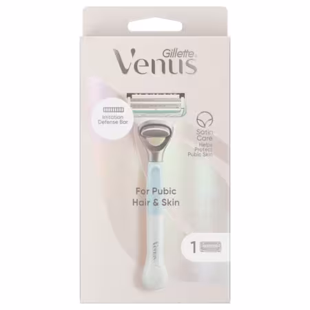 GILLETTE Venus satin care holiaci strojček + náhradná hlavica set