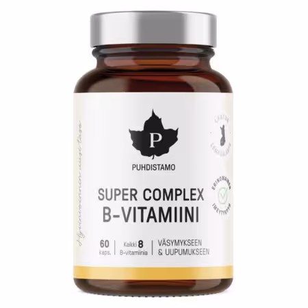 PUHDISTAMO Super vitamín b-complex 60 kapsúl