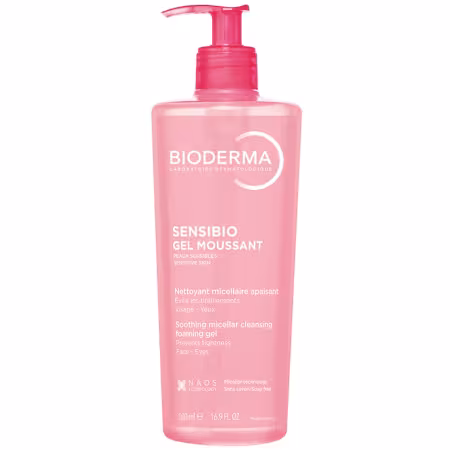 BIODERMA Sensibio gel moussant čistiaci gél pre citlivú pleť 500 ml