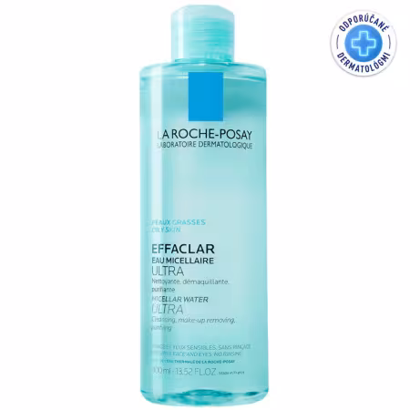 LA ROCHE-POSAY Effaclar micelárna voda ultra pre mastnú pleť 400 ml