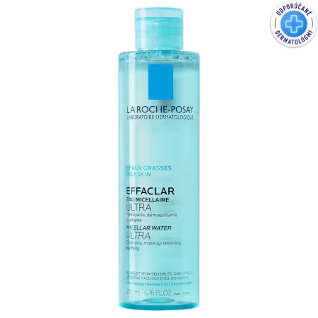 LA ROCHE-POSAY Effaclar micelárna voda ultra pre mastnú pleť 200 ml