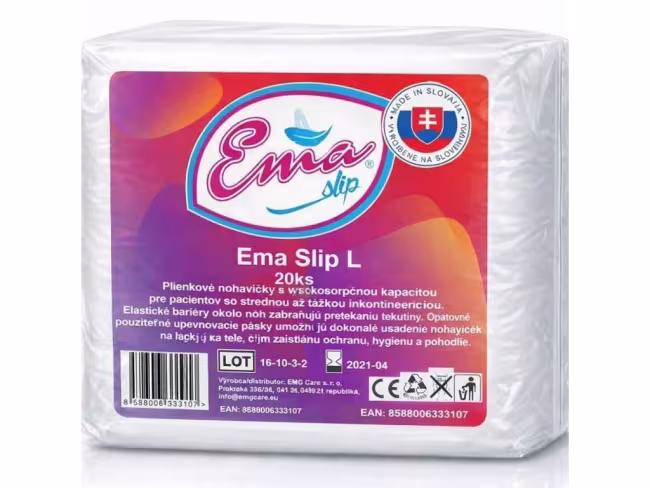 Ema Slip L plienkové nohavičky zalepovacie, 20ks