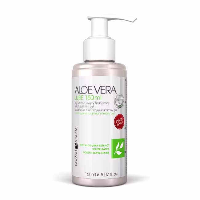 Lubrikačný gél Lovely Lovers - Aloe Vera -150 ml