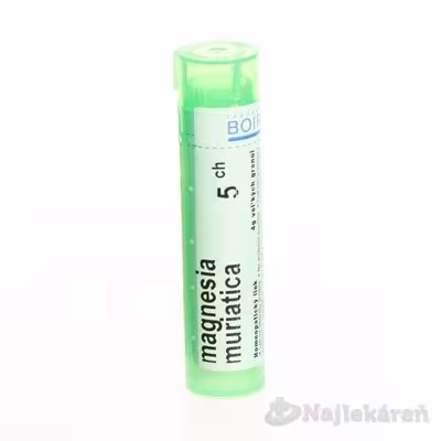 MAGNESIA MURIATICA, GRA HOM CH5, na tráviace indikácie, 4 g