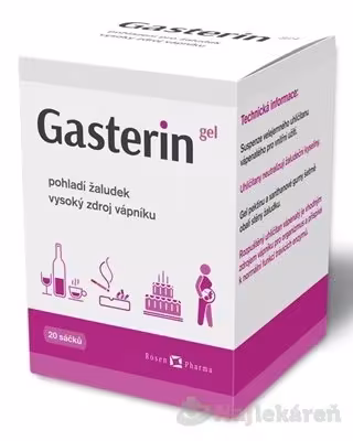 Gasterin gél Rosen vrecúška 20 ks