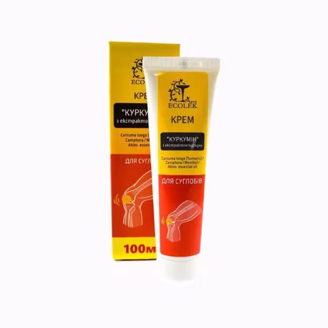 Telový krém s extraktom z kurkumy - 100ml - Ecolek