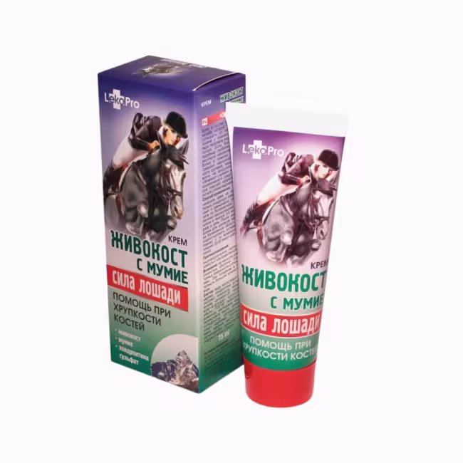 KONSKÁ SILA Kostihojový krém s mumiom - 75 ml - LekoPro