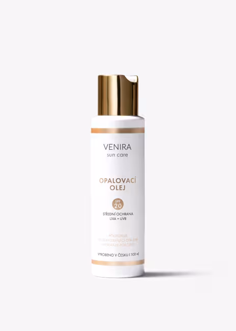 VENIRA olej na opaľovanie, SPF 20, 100 ml 100 ml