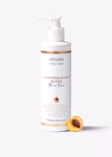 VENIRA samoopaľovacie mlieko, marhuľa, 250 ml marhuľa, 250 ml