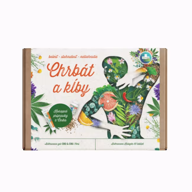 Darčekové balenie CHRBÁT A KĹBY - Annabis