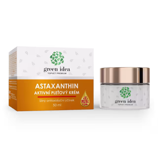 Astaxantín - aktívny pleťový krém 50 ml - Green idea