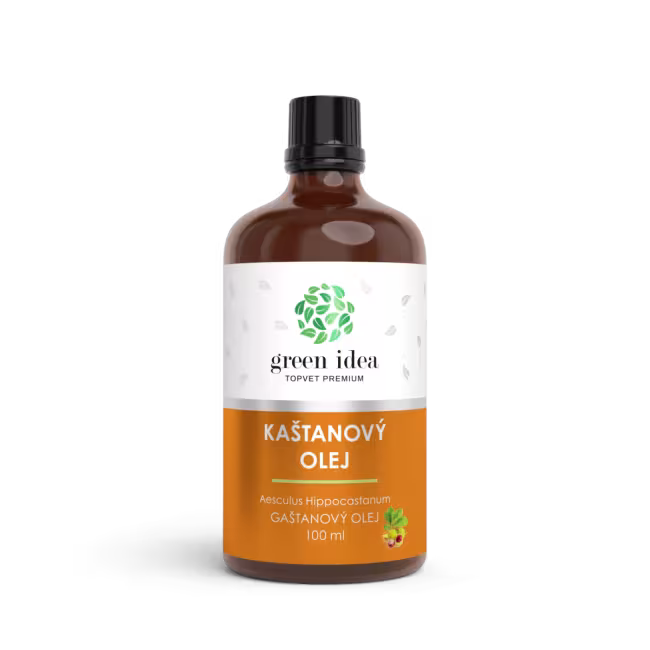 Gaštanový bylinný olej 100 ml - Green idea