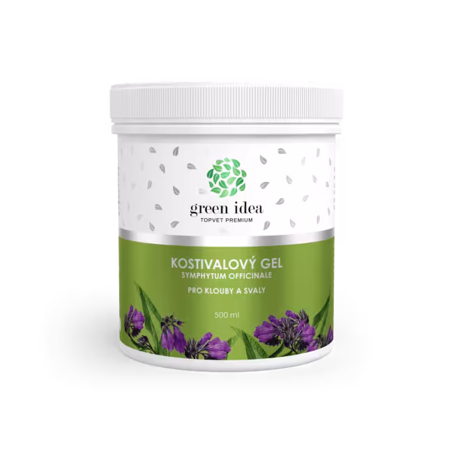 Kostihojový masážny gél 500 ml - Green idea