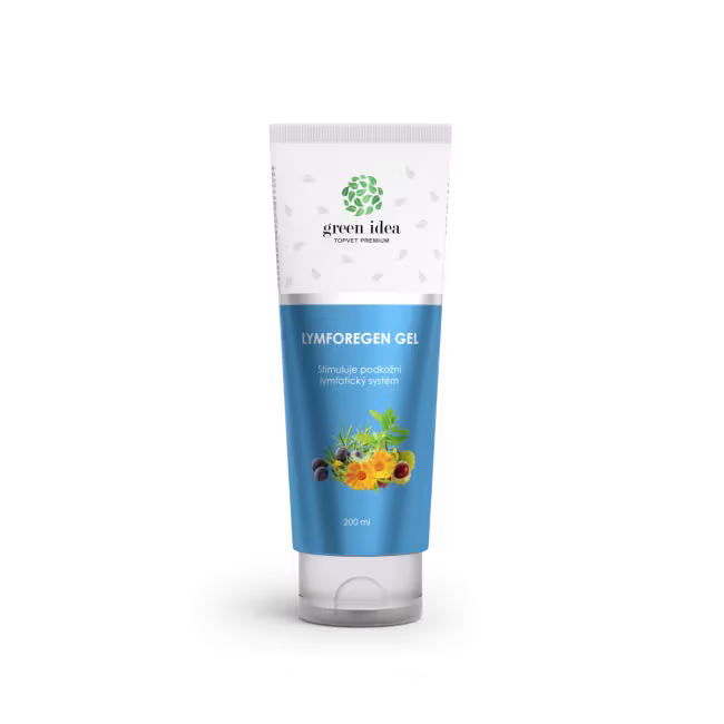 Lymforegen masážny gél v tube 200 ml - Green idea