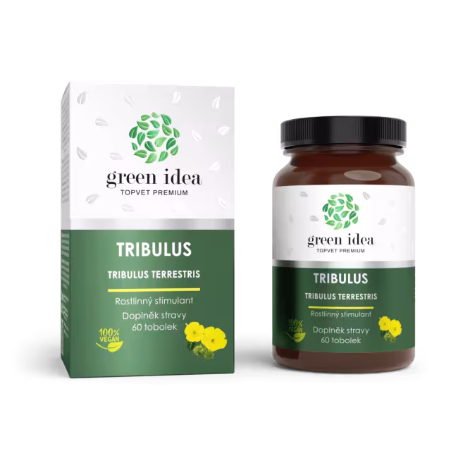 Tribulus - bylinný extrakt - 60 kapsúl - Green idea