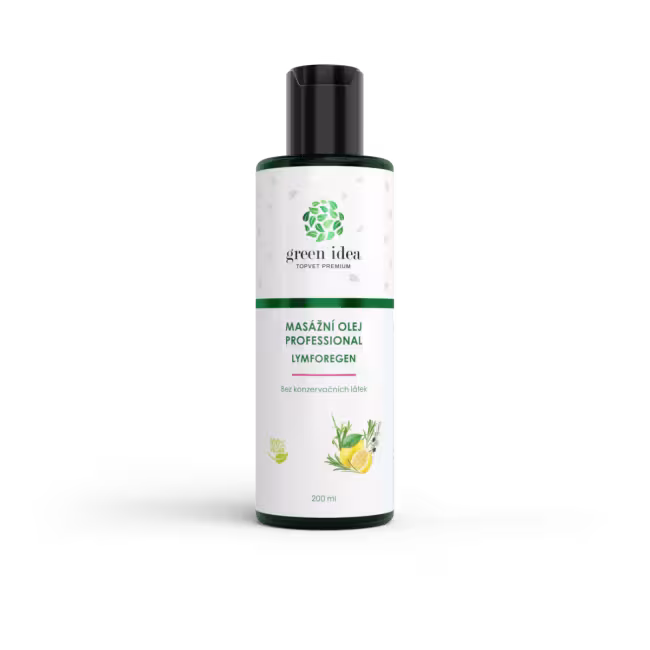 Lymforegen - masážny olej 200 ml - Green idea