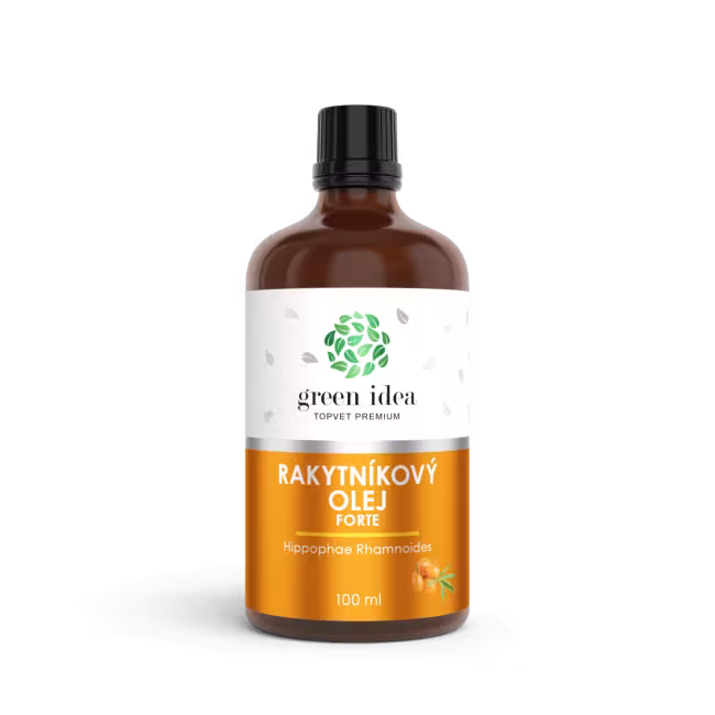Rakytníkový bylinný olej forte 100 ml - Green idea