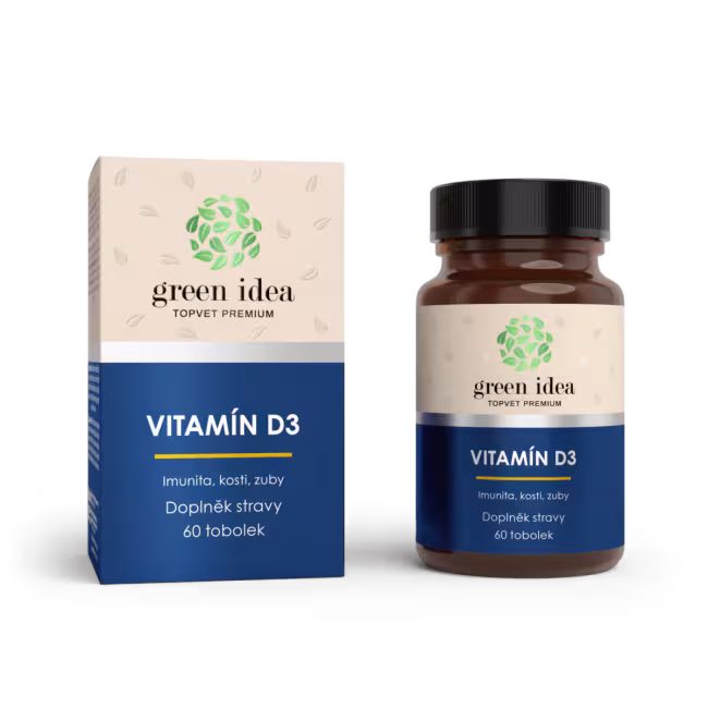 Vitamín D3 – kapsuly 60 ks – Green idea