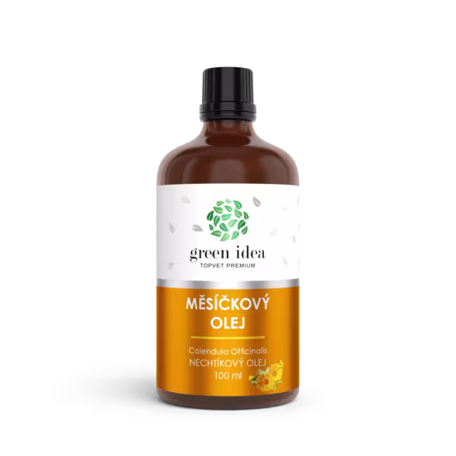 Nechtíkový bylinný olej 100 ml – Green idea