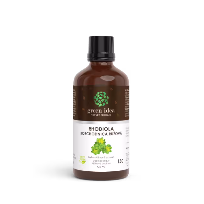 Rhodiola - tinktúra - kvapky 50 ml - Green idea