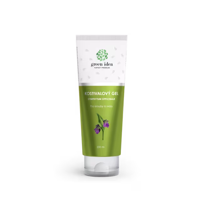 Kostihojový masážny gél v tube 200 ml – Green idea