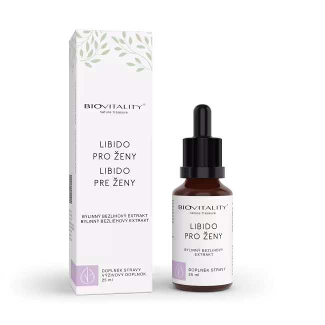 Libido pre ženy – bezliehová tinktúra – kvapky 25 ml – Green idea
