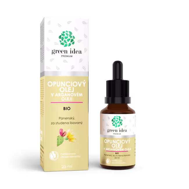 Opunciový olej v arganovom oleji BIO 25 ml – Green idea