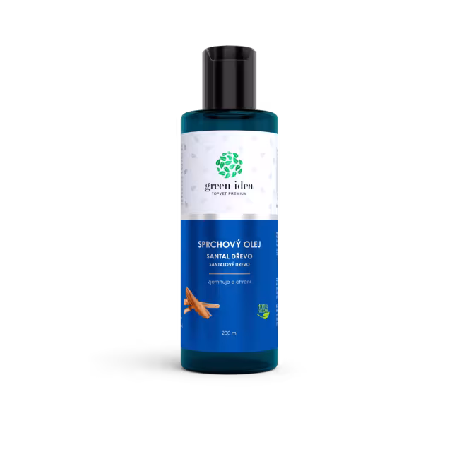 Sprchový olej – Santalové drevo 200 ml – Green idea
